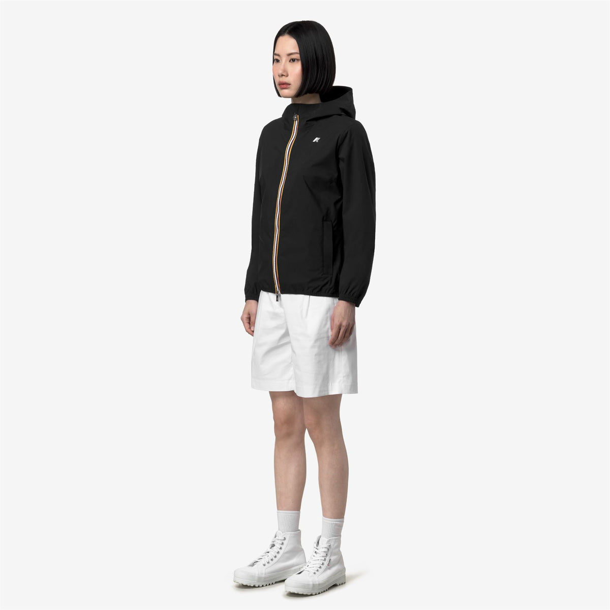 LIL 2.0 STRETCH DOT - Vestes - Court - Femme - Black Pure-Black Pure