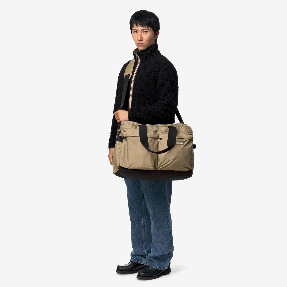 ARDELU - Sacs - Sac polochon - Unisexe - Beige Khaki