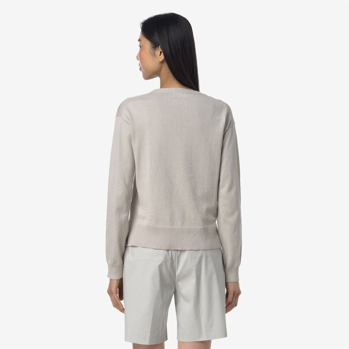 DOMITINE COTTON PS - Maille - Pull-over - Femme - BEIGE LT
