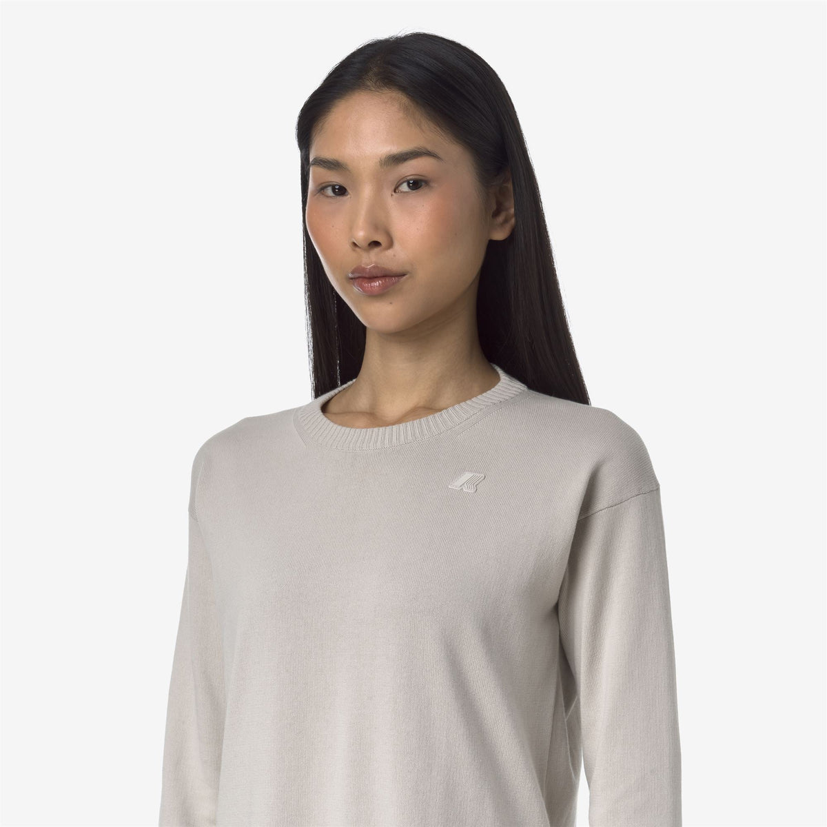 DOMITINE COTTON PS - Maille - Pull-over - Femme - BEIGE LT
