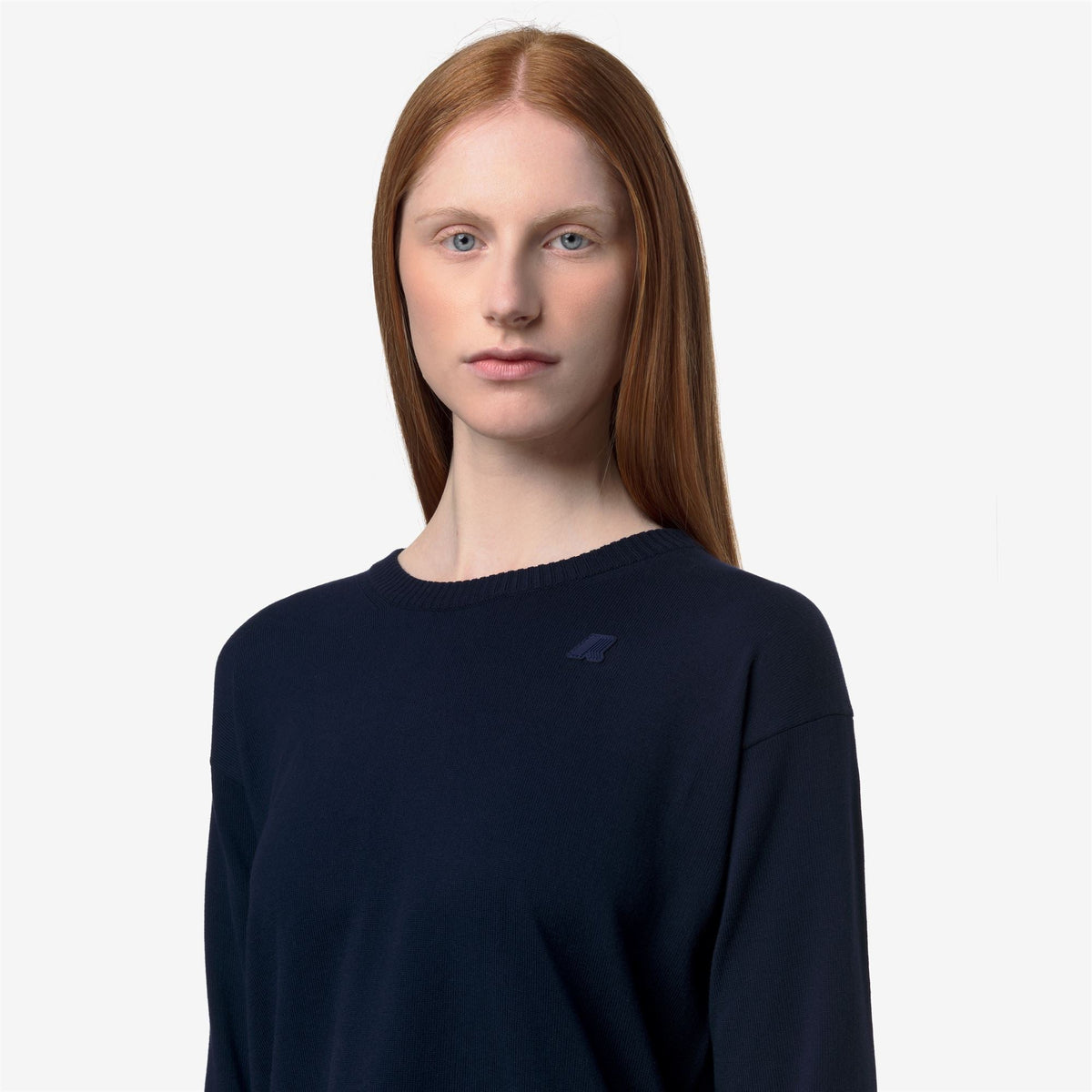 DOMITINE COTTON PS - Maille - Pull-over - Femme - Blue Depth