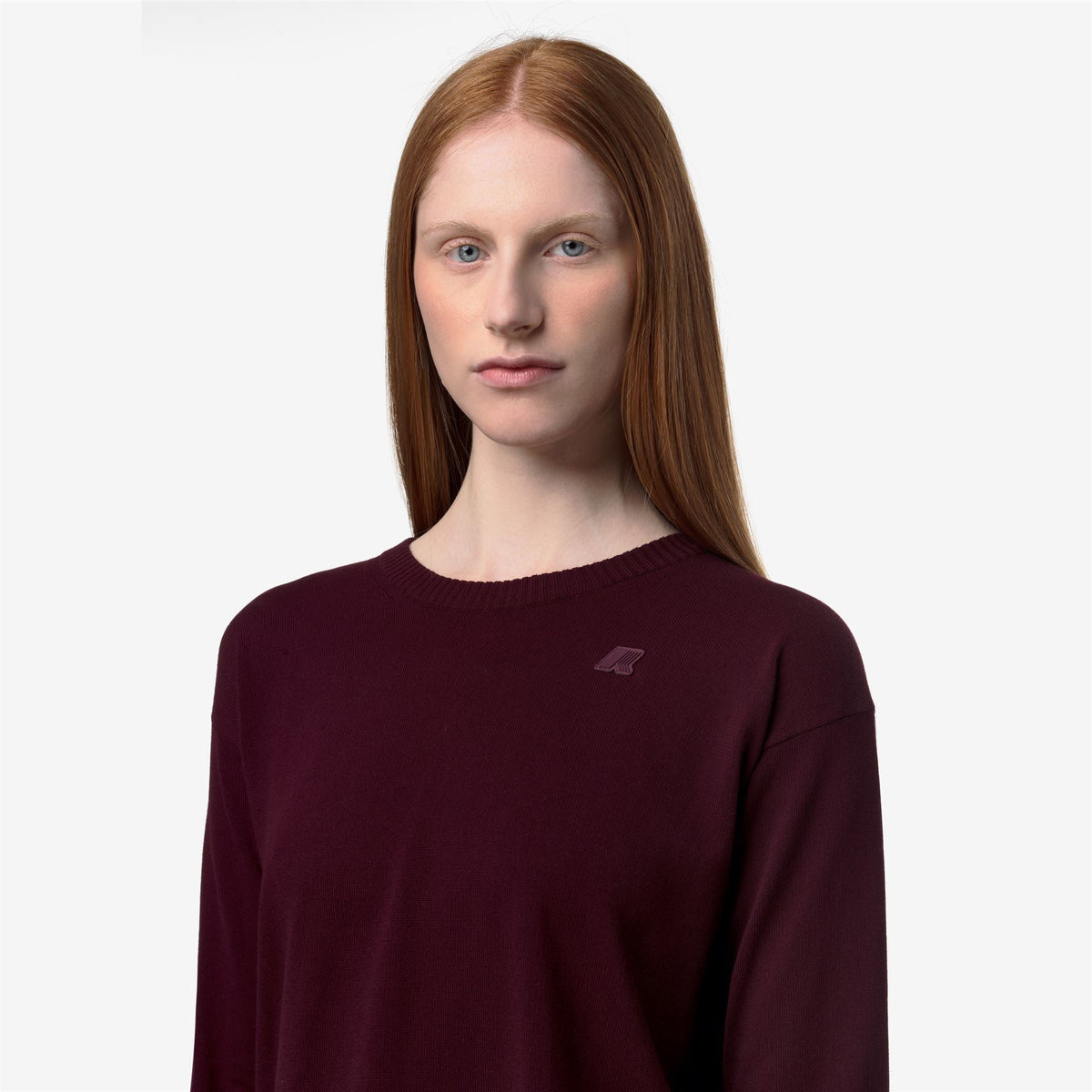 DOMITINE COTTON PS - Maille - Pull-over - Femme - Violet Burnished
