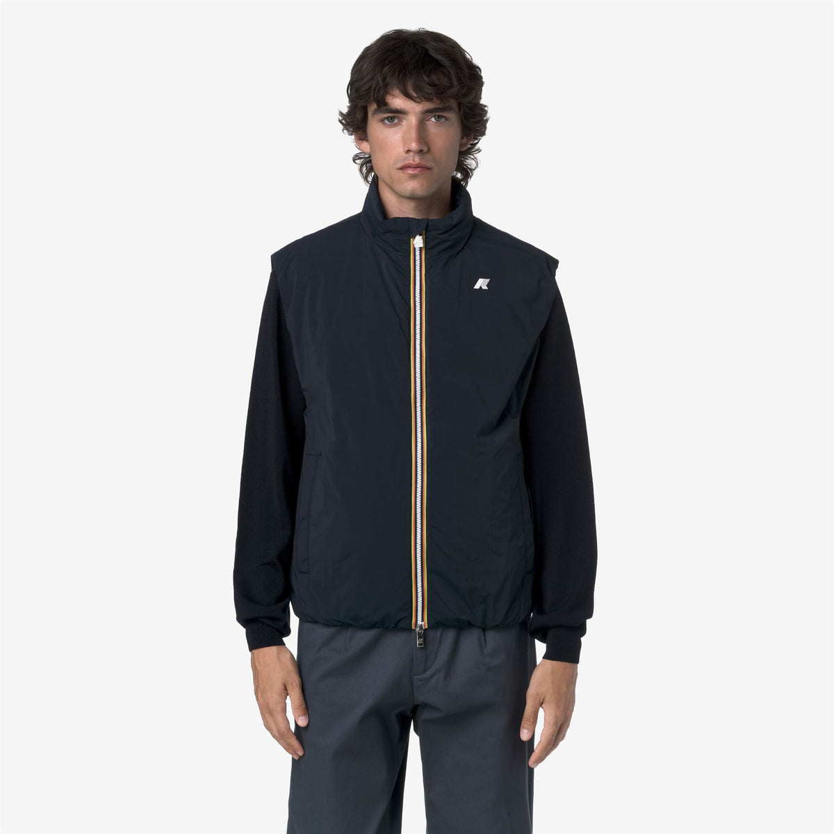 VALEN PLAIN WARM - Vestes - Gilet - Homme - Blue Depth