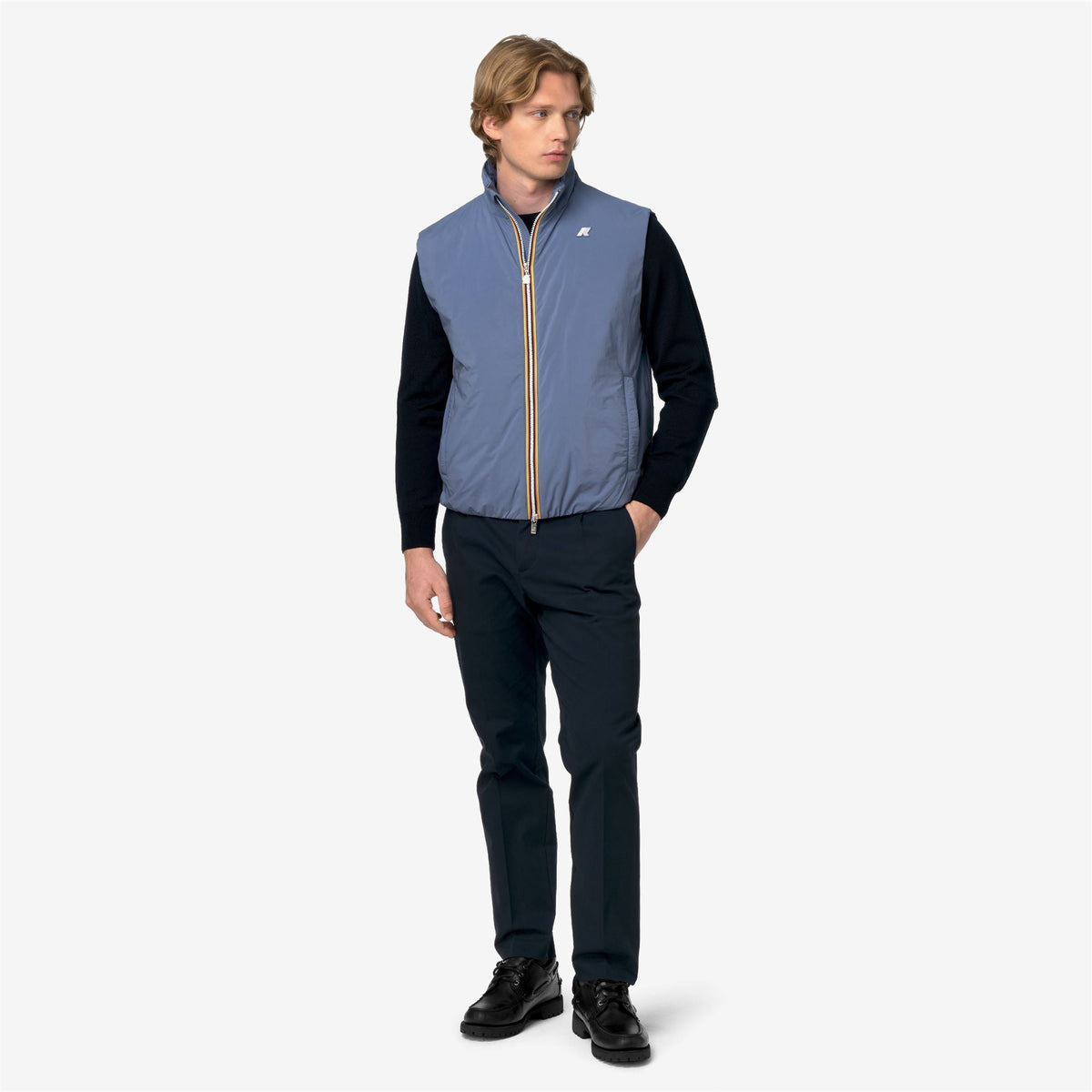 VALEN PLAIN WARM - Vestes - Gilet - Homme - Blue Wild