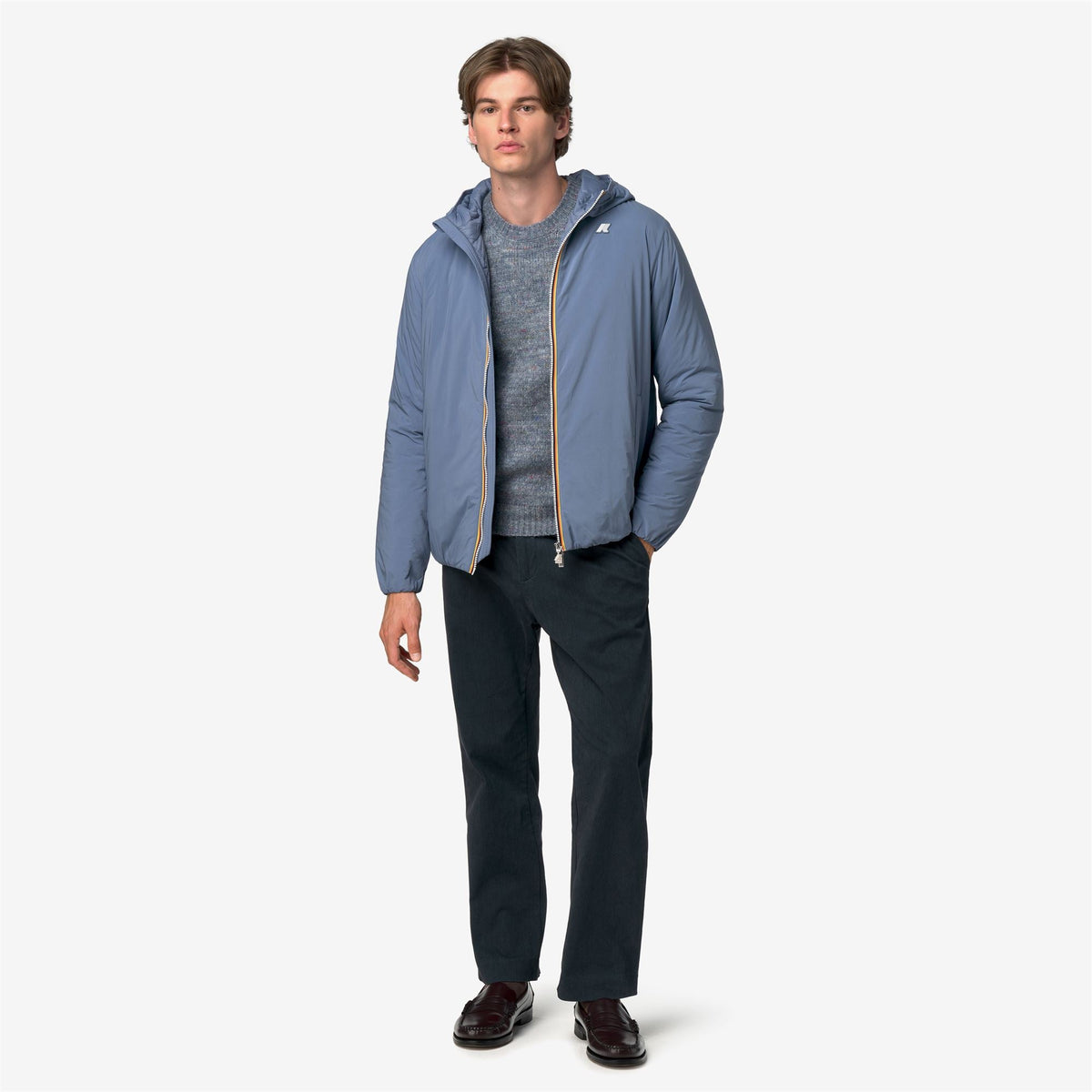 JACK PLAIN WARM - Vestes - Court - Homme - Blue Wild