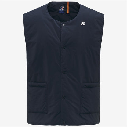 VALTY PLAIN WARM - Vestes - Gilet - Homme - Blue Depth