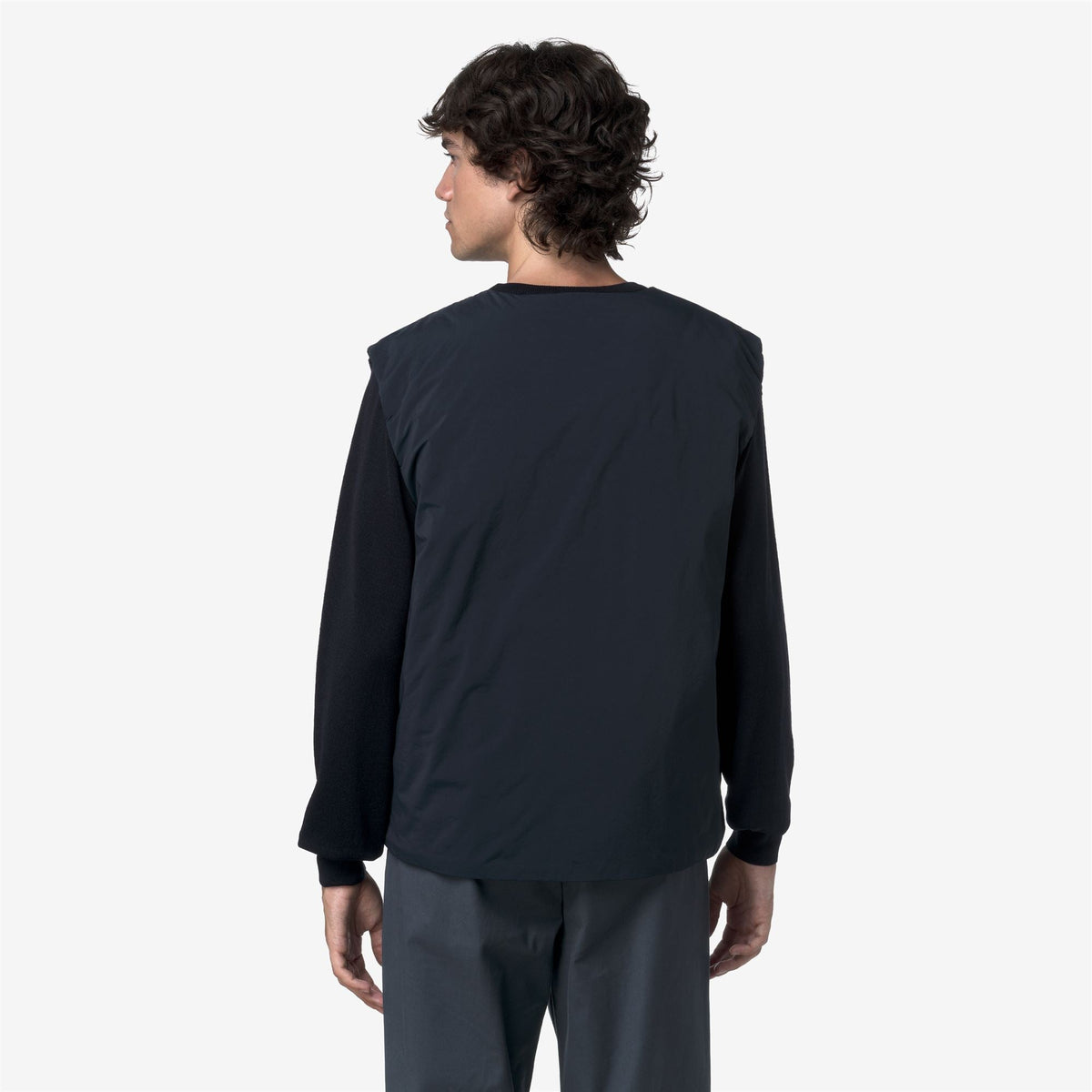 VALTY PLAIN WARM - Vestes - Gilet - Homme - Blue Depth