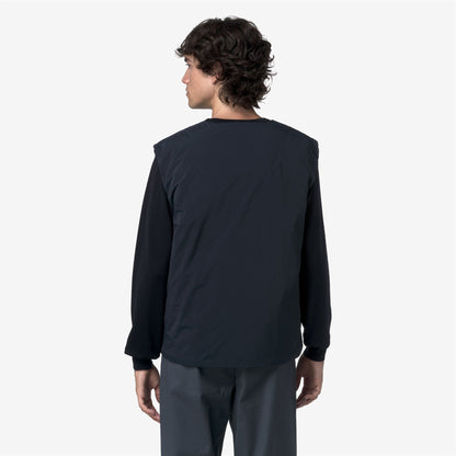 VALTY PLAIN WARM - Vestes - Gilet - Homme - Blue Depth