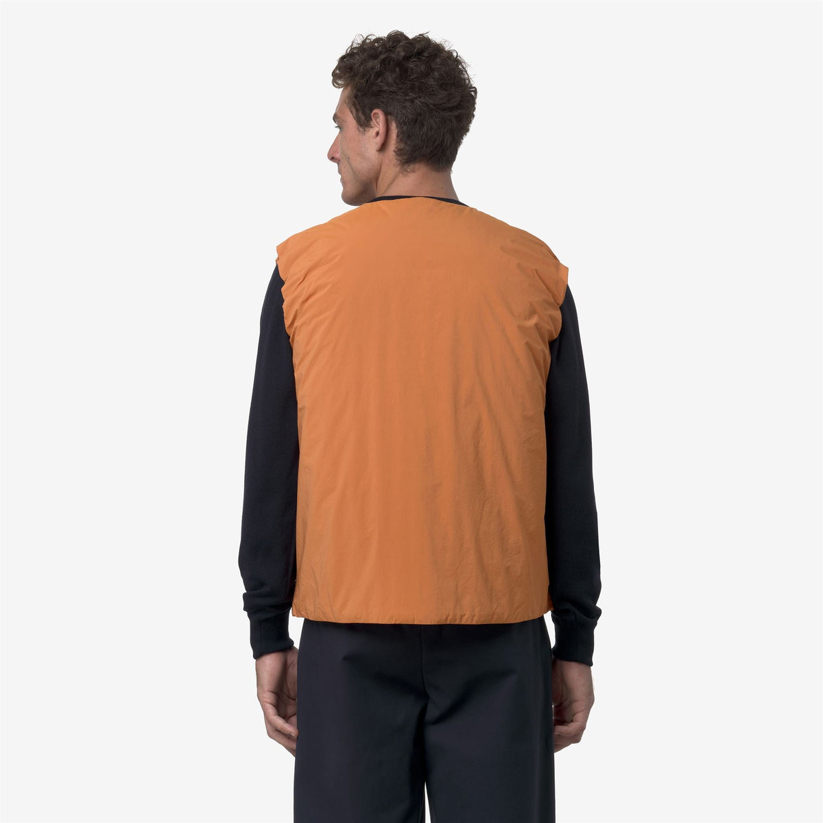 VALTY PLAIN WARM - Vestes - Gilet - Homme - Orange Adobe