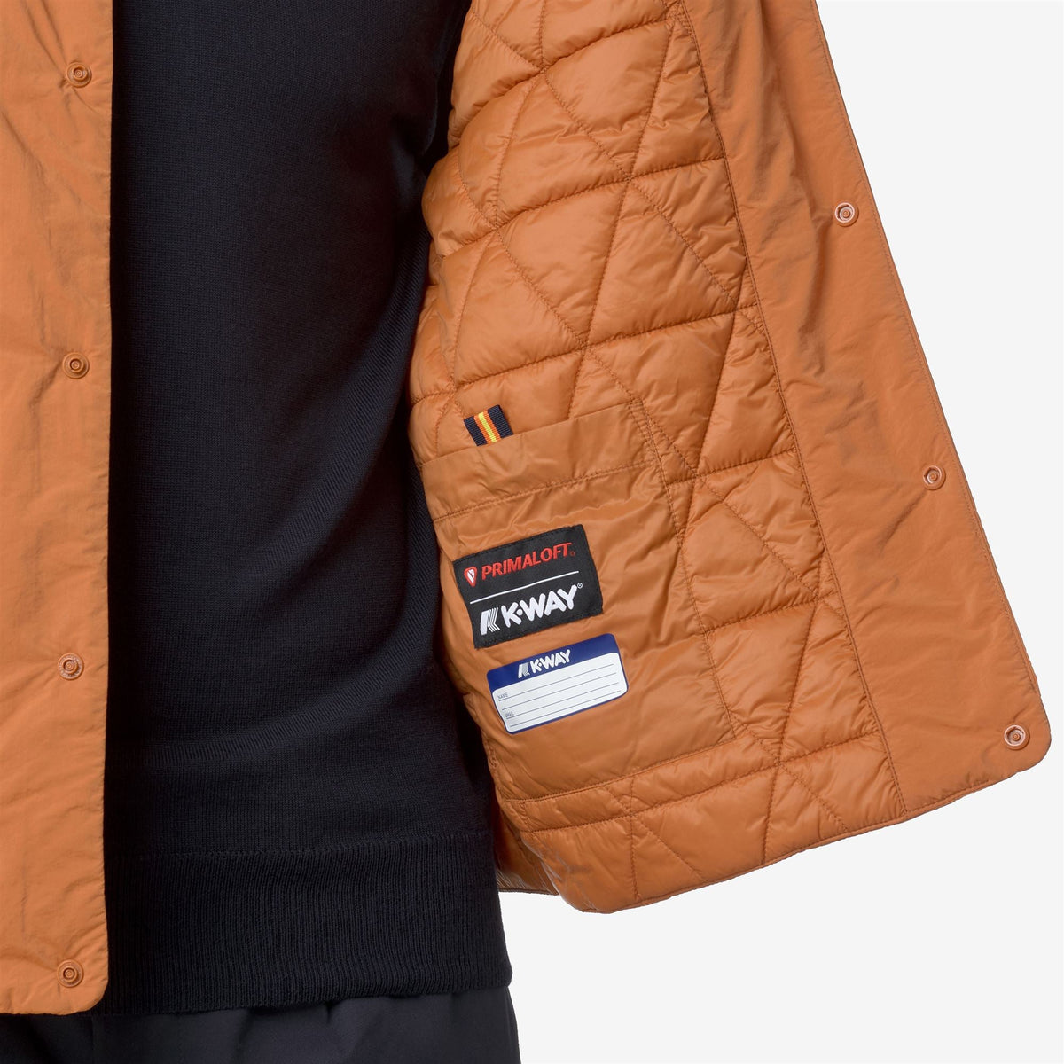 VALTY PLAIN WARM - Vestes - Gilet - Homme - Orange Adobe