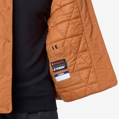 VALTY PLAIN WARM - Vestes - Gilet - Homme - Orange Adobe
