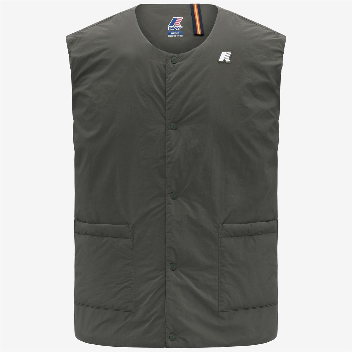 VALTY PLAIN WARM - Vestes - Gilet - Homme - GREEN BLACKISH