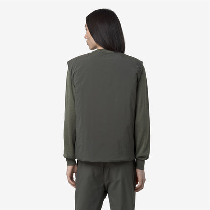 VALTY PLAIN WARM - Vestes - Gilet - Homme - GREEN BLACKISH