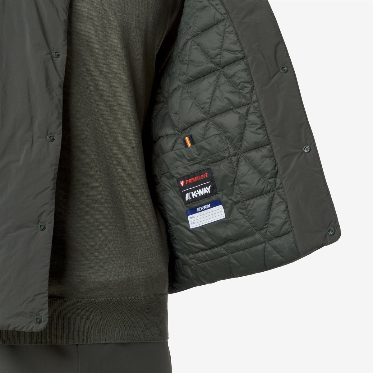VALTY PLAIN WARM - Vestes - Gilet - Homme - GREEN BLACKISH