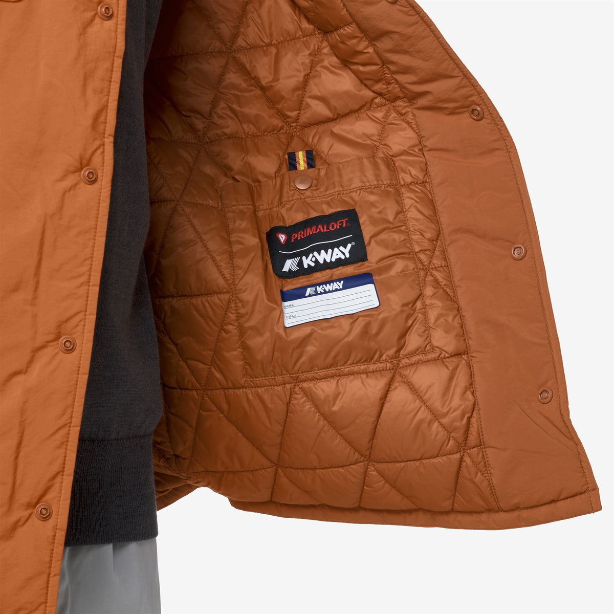 UMBERT PLAIN WARM - Vestes - Court - Homme - Orange Adobe