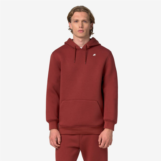 BERNIE SPACER - Polaire - Pull-over - Homme - Red Dk Chili