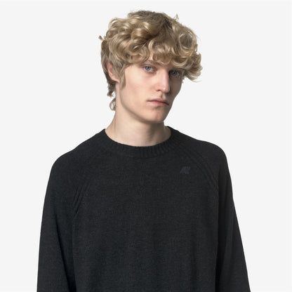 SEBAS WOOL CASHMERE - Maille - Pull-over - Homme - Carbon Mel