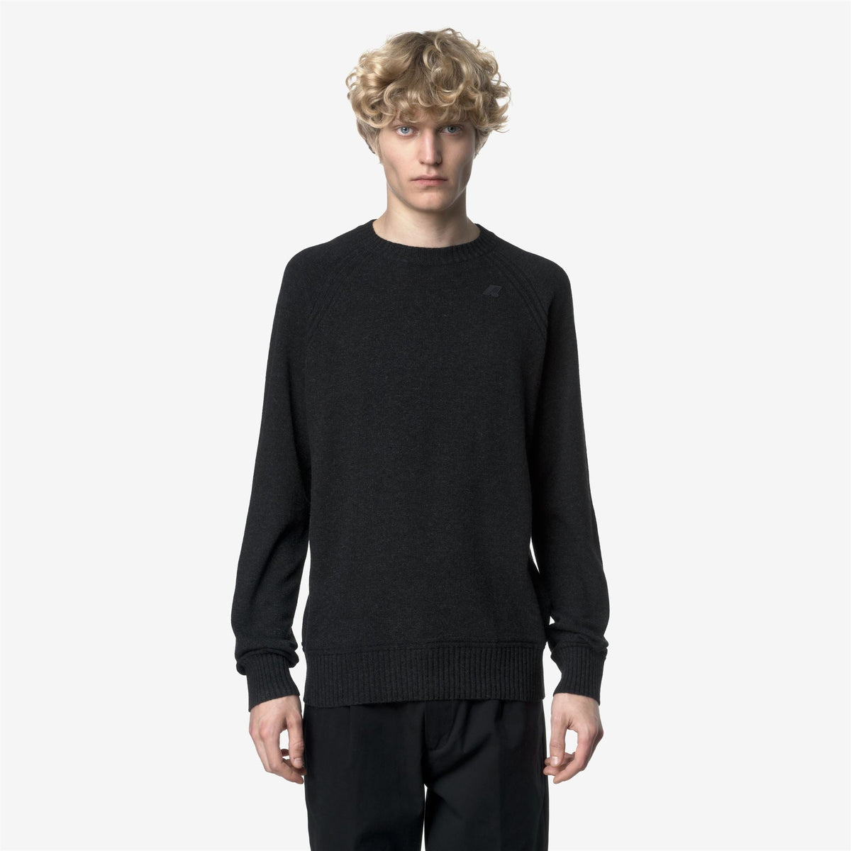 SEBAS WOOL CASHMERE - Maille - Pull-over - Homme - Carbon Mel