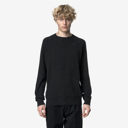 SEBAS WOOL CASHMERE - Maille - Pull-over - Homme - Carbon Mel