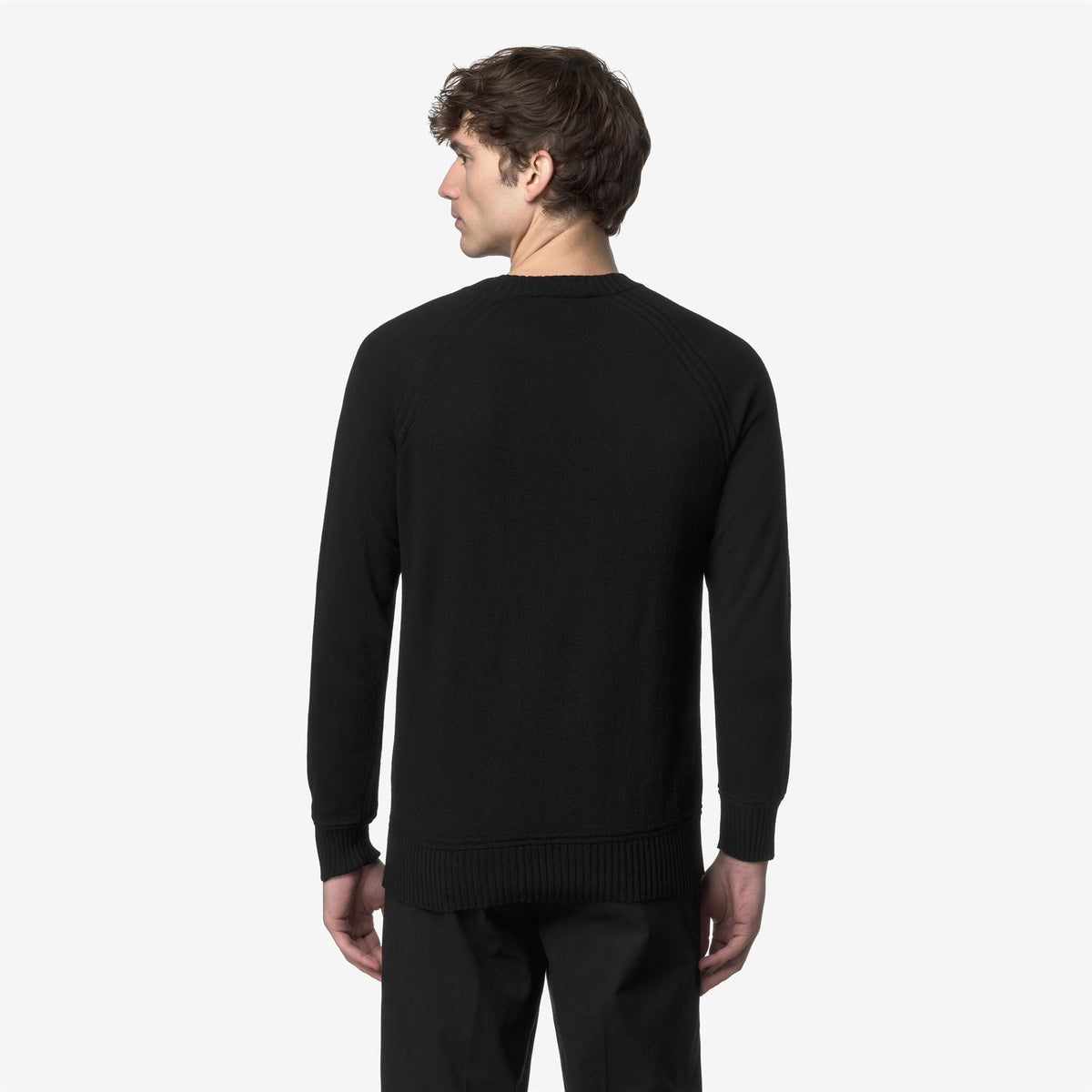 SEBAS WOOL CASHMERE - Maille - Pull-over - Homme - Black Pure