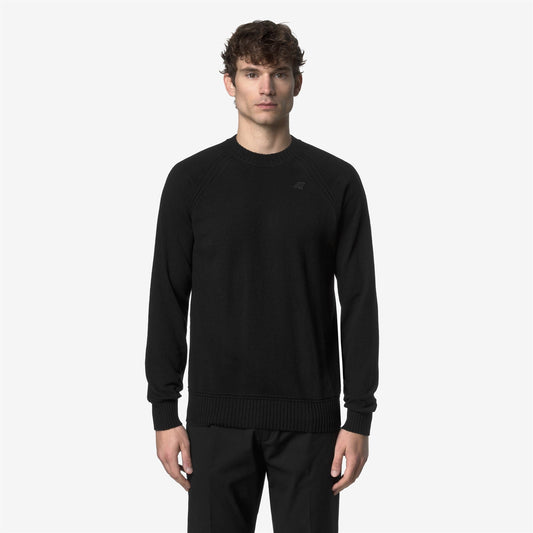 SEBAS WOOL CASHMERE - Maille - Pull-over - Homme - Black Pure