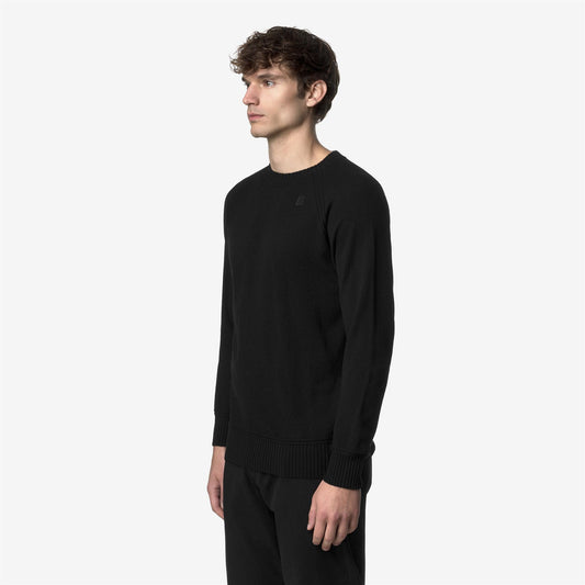 SEBAS WOOL CASHMERE - Maille - Pull-over - Homme - Black Pure