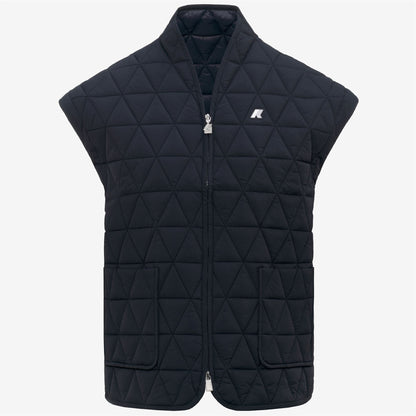 SALOIRE DIAMOND QUILTED WARM AF - Vestes - Gilet - Femme - Blue Depth