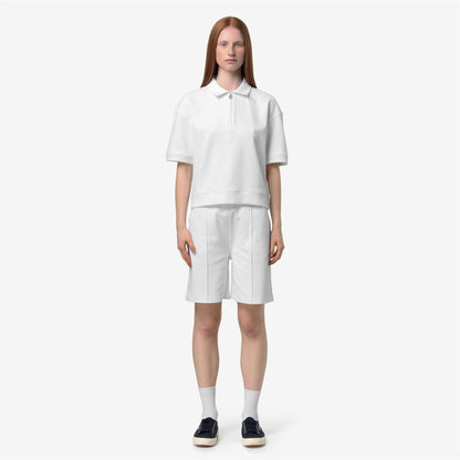 LOZANY INTERLOCK - Polos - Polo - Femme - White-White