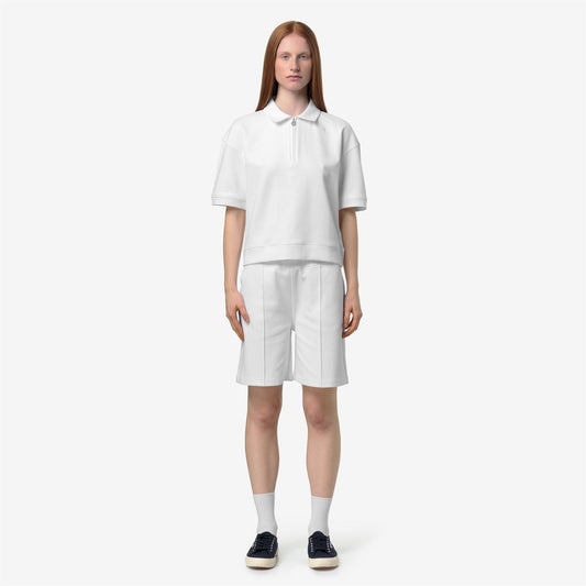 LOZANY INTERLOCK - Polos - Polo - Femme - White-White