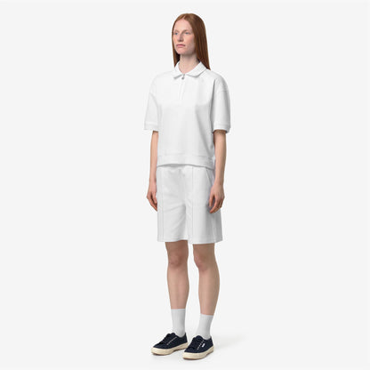 LOZANY INTERLOCK - Polos - Polo - Femme - White-White