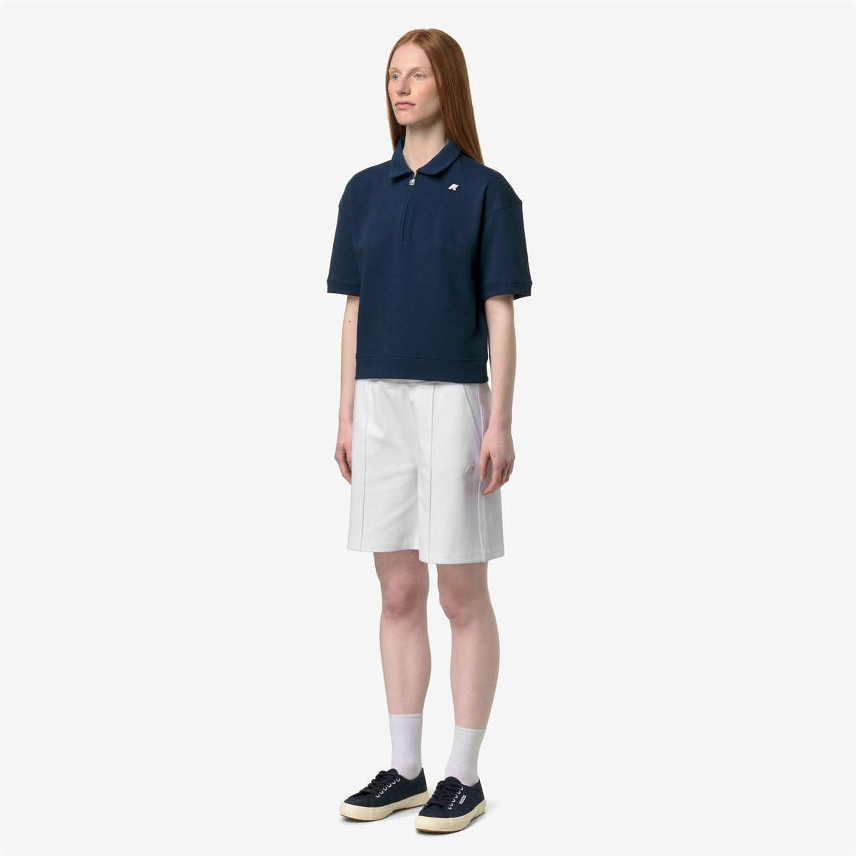 LOZANY INTERLOCK - Polos - Polo - Femme - Blue Insignia