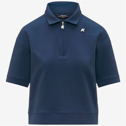LOZANY INTERLOCK - Polos - Polo - Femme - Blue Insignia
