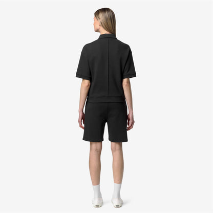 LOZANY INTERLOCK - Polos - Polo - Femme - Black Pure-Black Pure