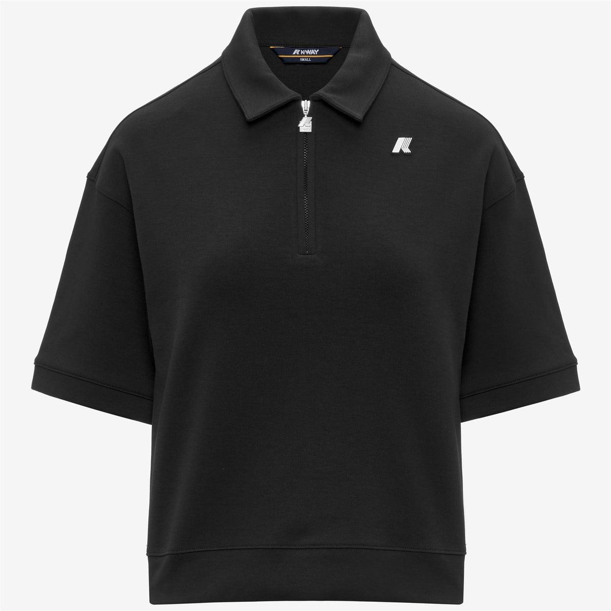 LOZANY INTERLOCK - Polos - Polo - Femme - Black Pure-Black Pure