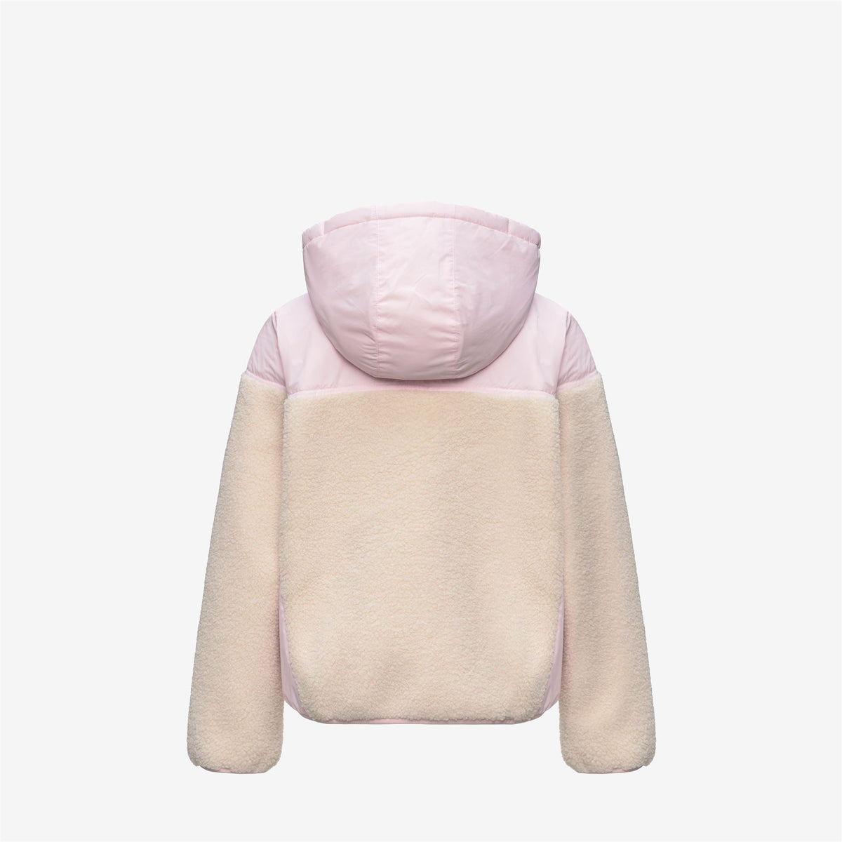 P. SAMSON 4.0 ORSETTO - Polaire - Sweat à capuche zippé intégral - Enfant unisexe - White Tofu-Pink Sallow