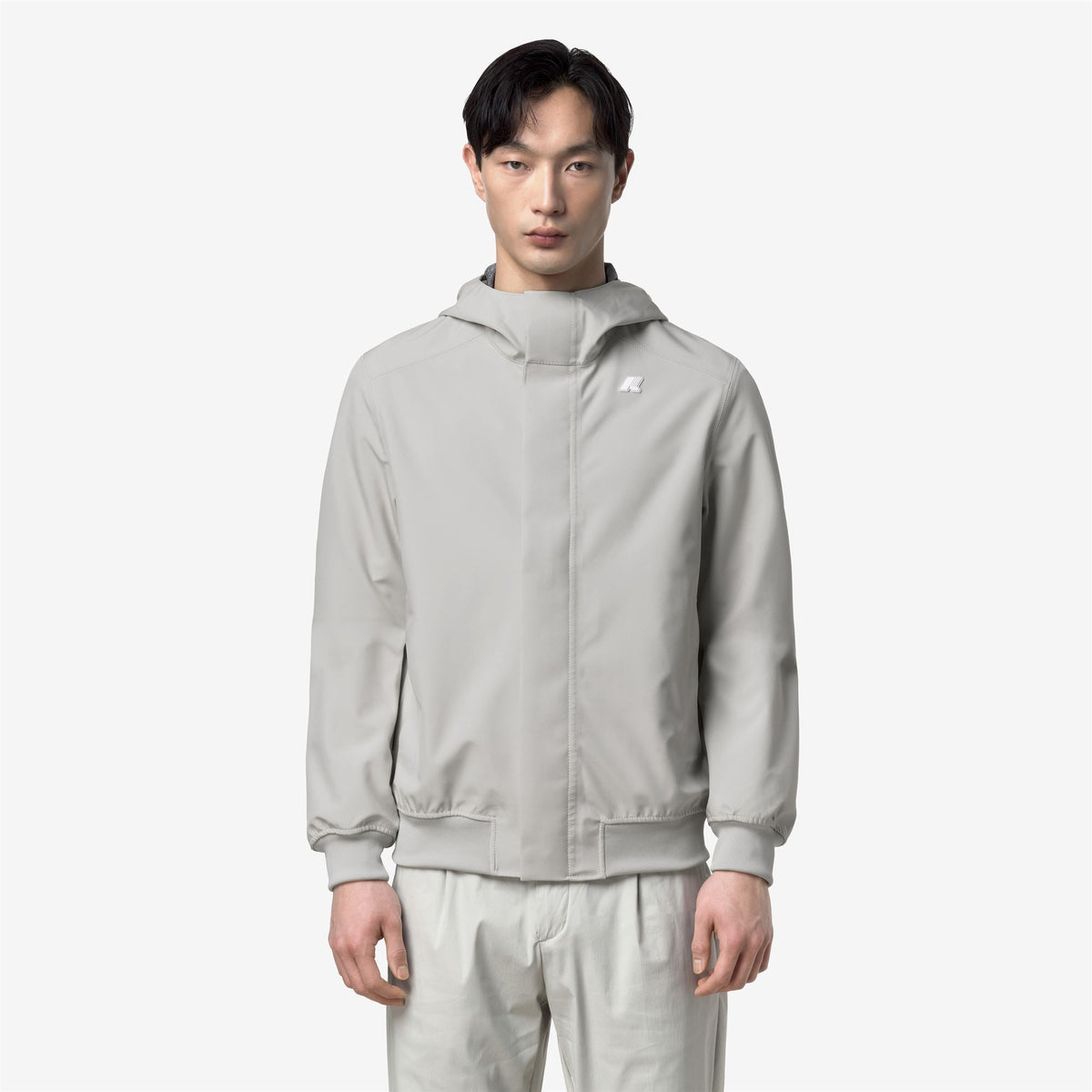 JOACHIM BONDED JERSEY - Vestes - Court - Homme - BEIGE LT