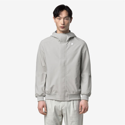 JOACHIM BONDED JERSEY - Vestes - Court - Homme - BEIGE LT