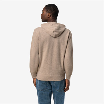ARZEL FLEECE STITCH - Maille - Pull - Homme - Beige Plaza