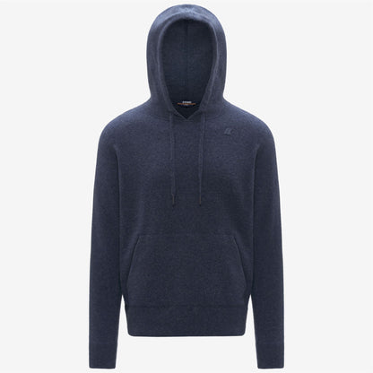 ARZEL FLEECE STITCH - Maille - Pull - Homme - Blue Dusty