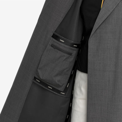JORANCE 3L WOOL GRISAILLE - Vestes - Long - Femme - Grey Shadow Dk GRISAILLE