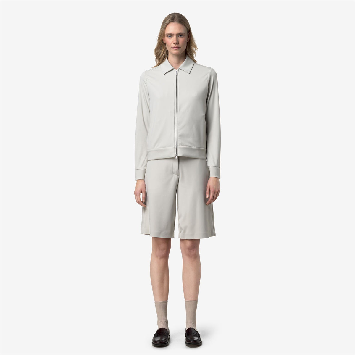 ISY SL SPACER - Polaire - Veste - Femme - BEIGE LT