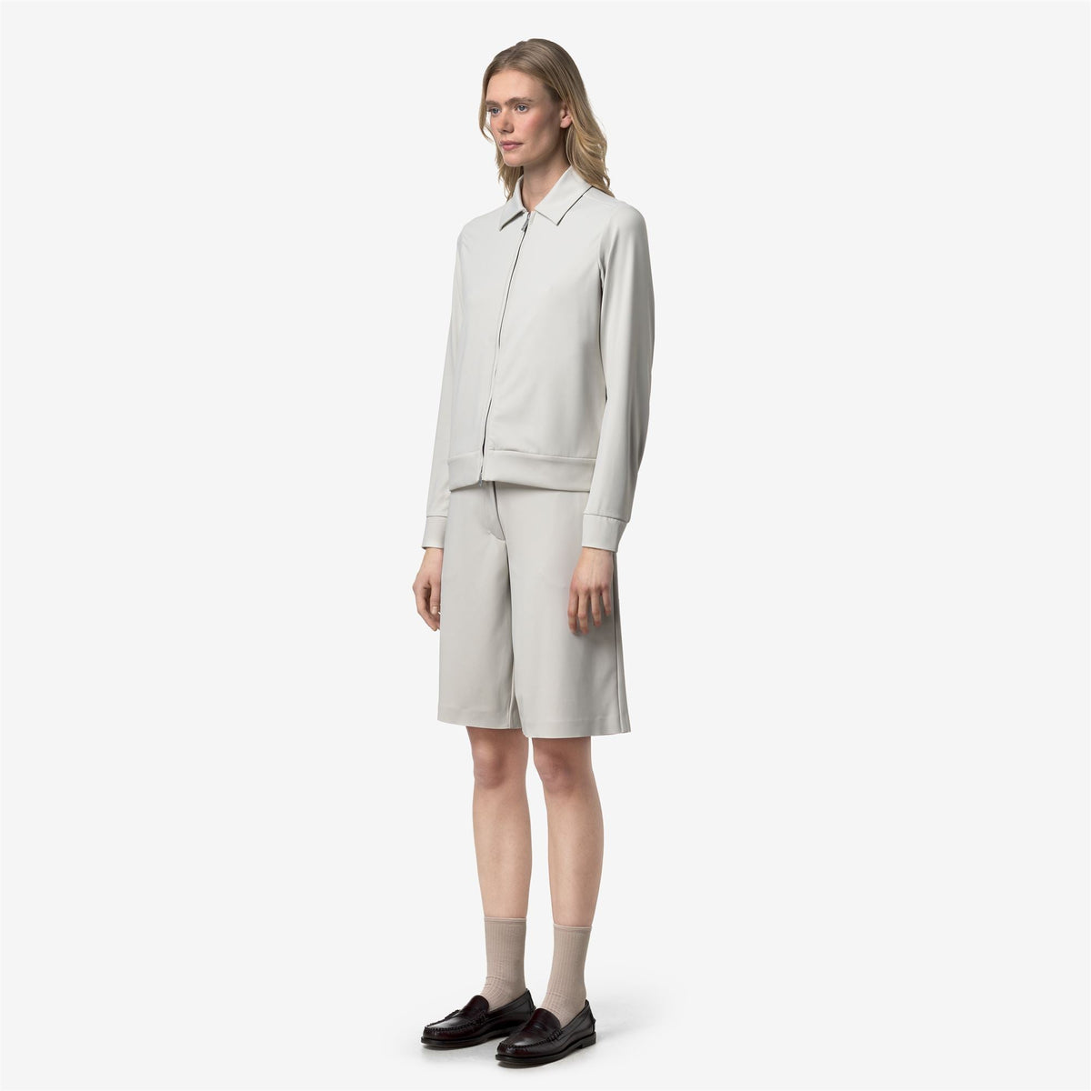ISY SL SPACER - Polaire - Veste - Femme - BEIGE LT