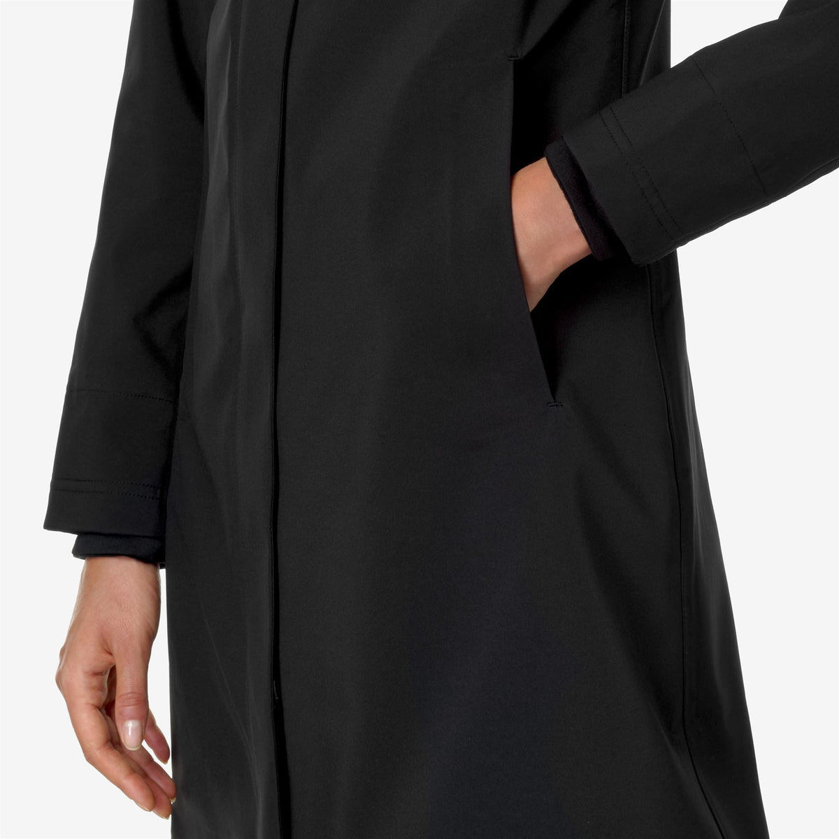 STEPHY BONDED - Vestes - Longueur 3/4 - Femme - Black-Blue Depth-Black Pure-Blue Depth
