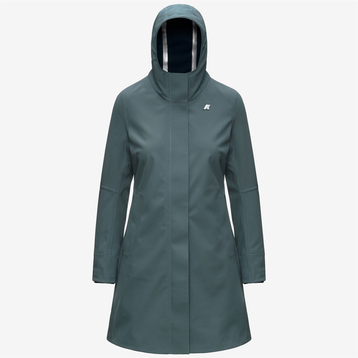 STEPHY BONDED - Vestes - Longueur 3/4 - Femme - Green Balsam-Blue Depth