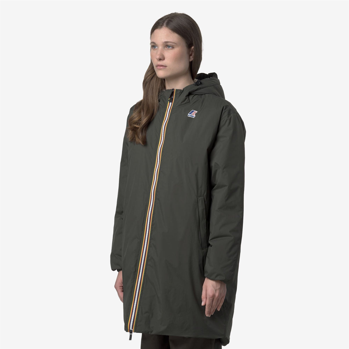 LE VRAI 4.0 EIFFEL EAST ORSETTO - Vestes - Longueur 3/4 - Unisexe - GREEN BLACKISH