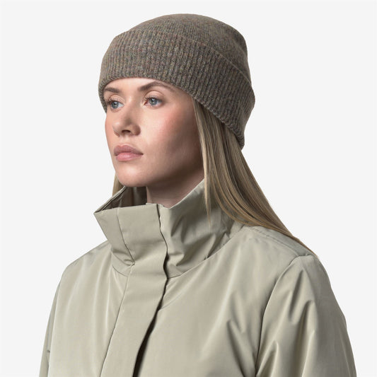 BRICE WOOL STRETCH - Couvre-chef - Chapeau - Femme - Pink Dust Mix