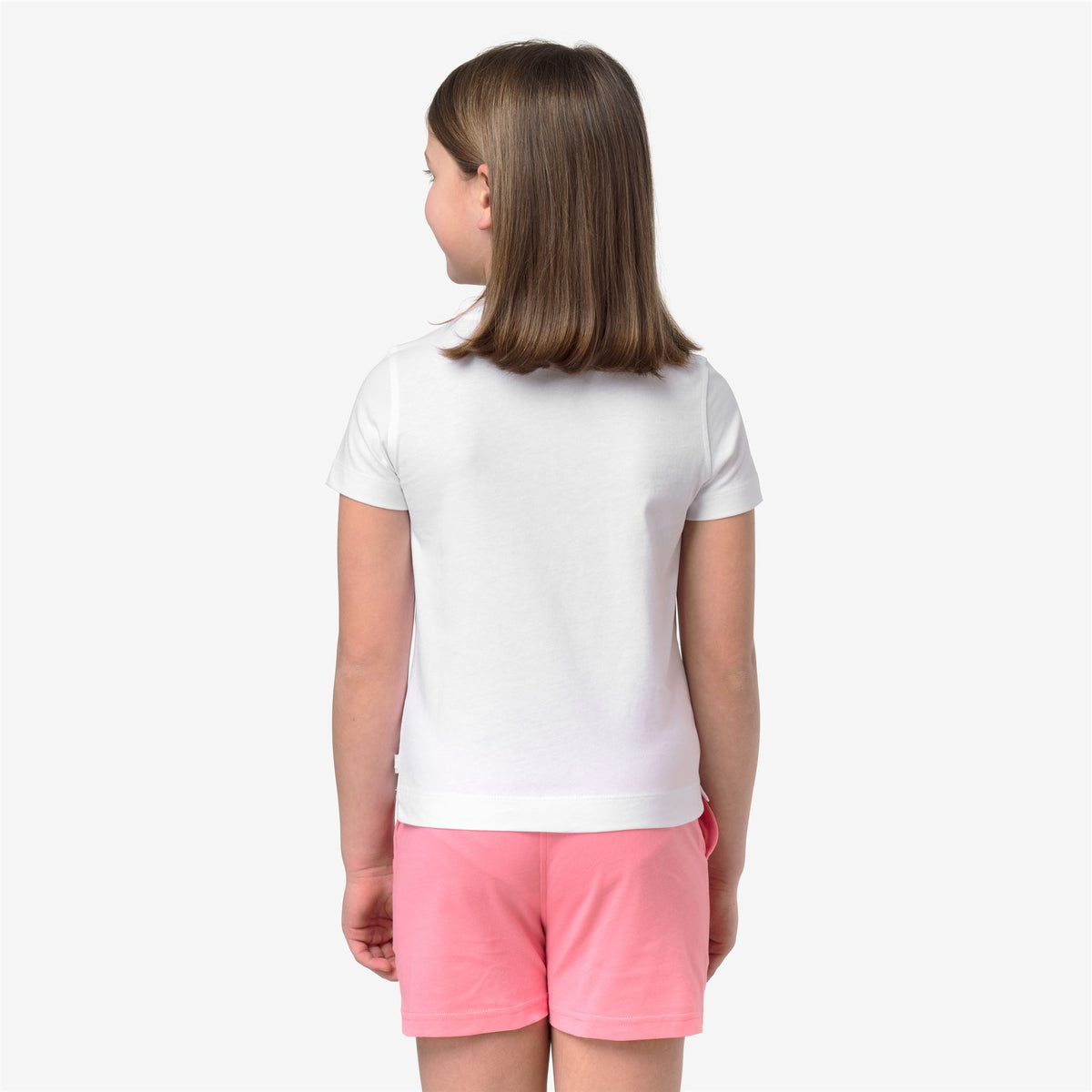 P. MELIS CORAIL JERSEY - T-shirts et hauts - T-shirt - Fille - White-White