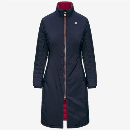 MIRANDA 3IN1 - Vestes - Long - Femme - Blue Depth-Red Dk