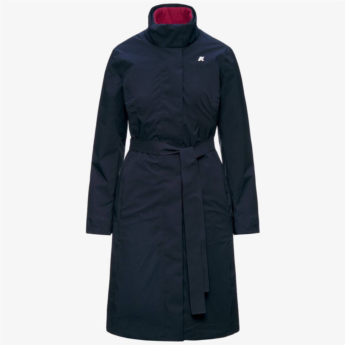MIRANDA 3IN1 - Vestes - Long - Femme - Blue Depth-Red Dk