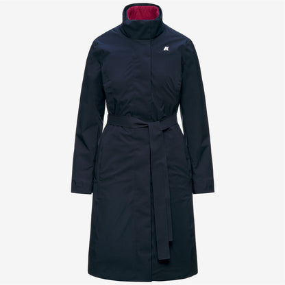 MIRANDA 3IN1 - Vestes - Long - Femme - Blue Depth-Red Dk